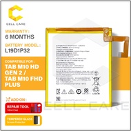 Battery Compatible For LENOVO TAB M10 HD GEN 2 TB-X306X/TAB M10 FHD PLUS TB-X606X TB-8505 L19D1P32 (