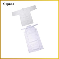 Gepnoo Japanese Kendo Uniform Set Breathable Iaido Traditional Samurai Outfit