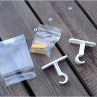 GS Curtain | Suitable for 12mm-16mm Adjustable rod Bracket .(PVC.)