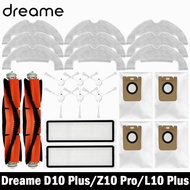 Dreame Bot D10 Plus / RLS3D / Z10 Pro / L10 Plus Spare Parts Main Roller Side Brush Hepa Filter Mop 