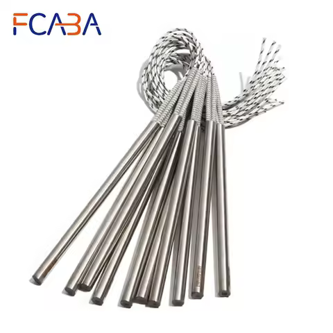 2PCS 9mm 265~300mm 316 Stainless Steel 110V/220V/380V Cartridge Heater 970W/990W/1000W/1050W/1100W T