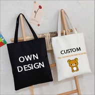 Customize Canvas Bag Tote Bag Custom Bag Printing Canvas Bag Personalised Tote Bag Name Picture Full