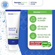 Dầu gội dược liệu BIO CARE PHARMA giảm gàu nấm ngứa da đầu Santal 300 Shampoo 100ml