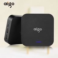 Aigo Mini Real Capacity 10000mAh Powerbank 3.7V LED Indicator Large Battery Power Pank Dual USB Port