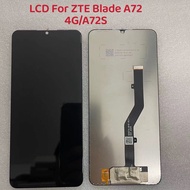 6.75" LCD For ZTE Blade A72 4G A7040 LCD Display Touch Screen Digitizer Assembly For ZTE Blade A72s
