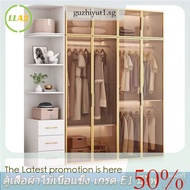 Wardrobe Lla2 Home Bedroom Modern Simple Cloakroom Custom Cabinet Combination Glass Door guzhiyut1.s