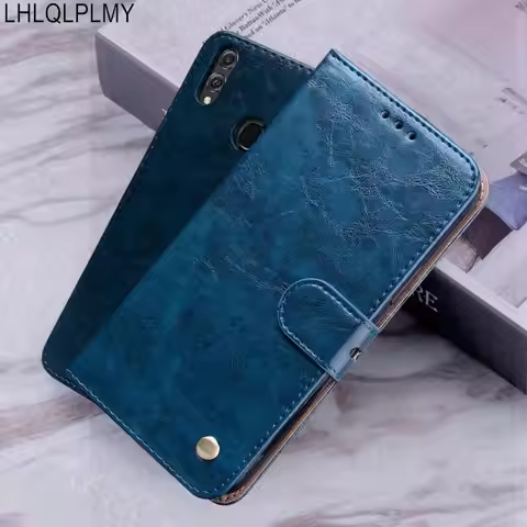 Luxury Leather Wallet Flip Case For Honor 200 Smart 7A 7C 8X 20S 20 Pro 10 10X 600 Lite X6D X8D 8A 1