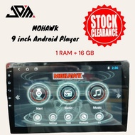Mohawk Android Player 1 RAM + 16 GB IPS 9 inch [ STOCK CLEARANCE ]