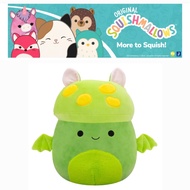 BNIB 14" Squishmallows Earling The Neon Green Mushroom Bat Plush Toy