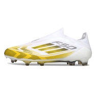 F50 Laceless fully knitted waterproof FG football shoes F50 Elite Laceless FG kasut boots football s