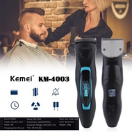 KEMEI KM-4003 Men Waterproof Professional Electric Hair Clipper