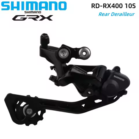 SHIMANO GRX RX400 Rear Derailleur 10 Speed SHADOW RD-RX400 For Gravel Bike Mixed Terrain 10S Bicycle