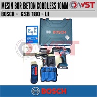 Mesin Bor Impek Baterai Bosch Gsb 180-Li / Cordless Impact Drill