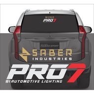 STICKER CUTTING 1 SET PRO 7, INDUSTRIAL SABER