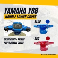 Y88 HANDLE LOWER COVER - YAMAHA Y-88 Y 88 HANDLE KUNCI SWITCH MOTOR METER COVER LOWER REAR INNER COV