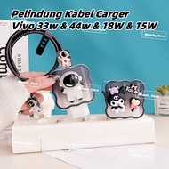 Vivo 33w & 44w & 18W & 15W Charger Cable Protector, Various Motif Charger Case Adapter Protector