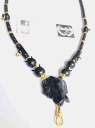 ✈️✈️✈️✈️泰國直送✈️✈️✈️✈️✈️  象頭椰殼5掛配活動扣佛牌鏈  長度：60/65/70cm