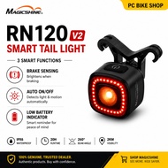MAGICSHINE RN120 TL V2.0 REAR LIGHT for MTB Road bike bicycle Rechargeble Back Safety Smart Motion S