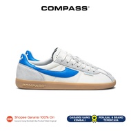 Compass Tribune White Blue Shoes