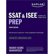 SSAT & ISEE Middle Upper Level Prep 2022: 4 Practice Tests+Proven Strategies+Online/Kaplan Test esli