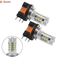 【SWTDRM】Fog Lights 80W Car Fog Lights DC 12V-24V H15 LED Headlight Bulb 1100LM Brand New-【Sweetdream