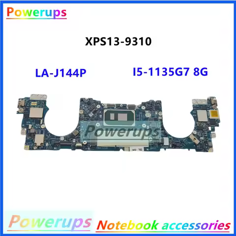 New Original Laptop/Notebook Main Motherboard For Dell XPS 13 9310 LA-J144P I5-1135G7 8G/ I7-1185G7 