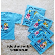 Baby Shark Birthday T-Shirt Couple