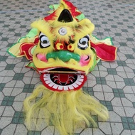 3-6 years old 6 inch children's lion, paper lion for kids, Children's lion head dance, Lion dance head, 6寸儿童狮，纸扑儿童狮，舞狮头