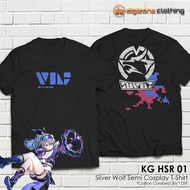 Honkai Star Rail Silver Wolf Semi Cosplay KG HSR 01 Game T-Shirt