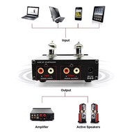 bamaxis TUBE-03 Mini HiFi Audio Preamplifier 6K4 Vacuum Tube Amplifier Buffer Treble Bass Adjustment