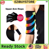 bengkung lengan Upper Arm Slimming Shaper Slimmers Wrap Belts Elastic Arm Sleeves