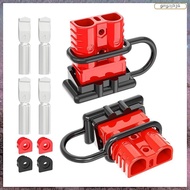 [L E U R]  Connector,120A 2-6 Gauge Battery Quick Connect 12V-36V  Plug Battery Cable Quick Connect(