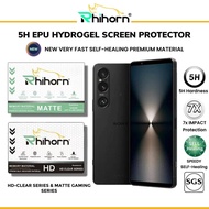 Rhihorn Self-Healing Screen Protector for Sony Xperia 1 VII | VI | 10 VI | 5 V | 1 V Hydrogel