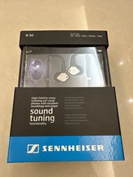 全新SENNHEISER耳道式耳機IE80