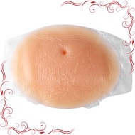 H6100% Silicone Fake Pregnant Belly Disguised Pregnant Women Fake Belly Halloween COS Props
