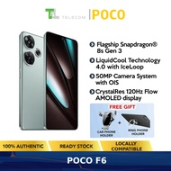 POCO F6 Dual SIM 8GB+256GB - Global Version | Snapdragon® 8s Gen 3 | CrystalRes Flow AMOLED | 90W tu