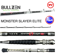 2023 BULLZEN Monster Slayer Elite 198H 6’8” Electric Boat Fishing Rod Heavy Bottom For Electric Reel