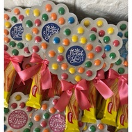 Goodies Chocolate Bangle Candy Birthday Party Kanak-kanak Majlis Tunang Kahwin Akikah