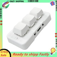 MK321-Pro Customized Keyboard Mechanical Blue Switch RGB Light 3-Mode USB+2.4G Wireless+ Connection 