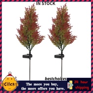 Solar Christmas Tree Lights  RGB Pine Stakes Automatic On Off for Garden