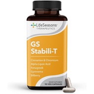 Food to support natural blood sugar balance LifeSeasons THERAPEUTICS GS Stabili-T 90 VEG CAPSULES fo
