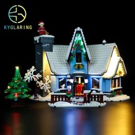 KY可勻適用樂高10293圣誕老人駕到圣誕節系列LED積木玩具燈飾燈光