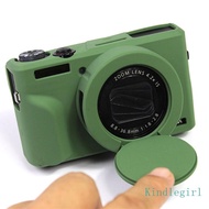 KING Soft Rubber Silicone Cases Cover For G7X Mark 3 G7X III G7X3 Protectors Camera