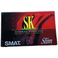 SMAT SK 60分鐘空白錄音磁帶卡帶 未開封【表皮破皮】