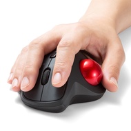 Japan Japan SANWA Trackball Wireless Mouse Ergonomics 2.4G Silent Design CAD Drawing Prevent Mouse H