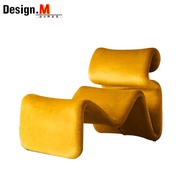 Designer Single Recliner Etcetera Chair Etcetera Chair Glass Steel Line Fabric Flannel Sofa Special-