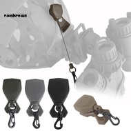 <rainbrown> Nvg Anti-lost Lanyard Easy Setup Helmet Lanyard 360 Degree Rotation Helmet Mount Night V