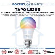 [Malaysia Set] TP-Link Tapo L530E Smart Wi-Fi Light Bulb | Multicolor | Works with Alexa & Hey Googl
