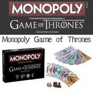 monopoly Game of Thrones 8 Jon Snow Cosplay Prop Paper Card Flight Chess Woman Men Board Game Party 