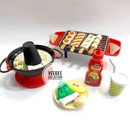 Mainan masak BBQ Suki /mainan masak masakan panggangan suki